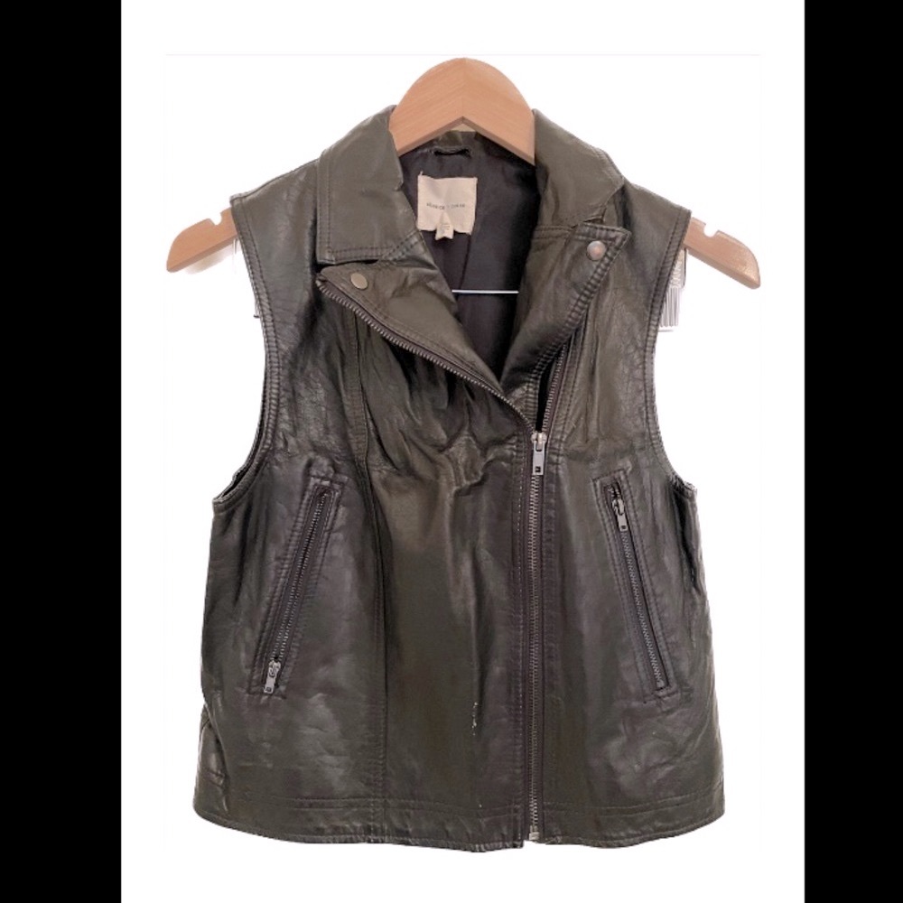 Urban Outfitters Silent + Noise Leather Vest